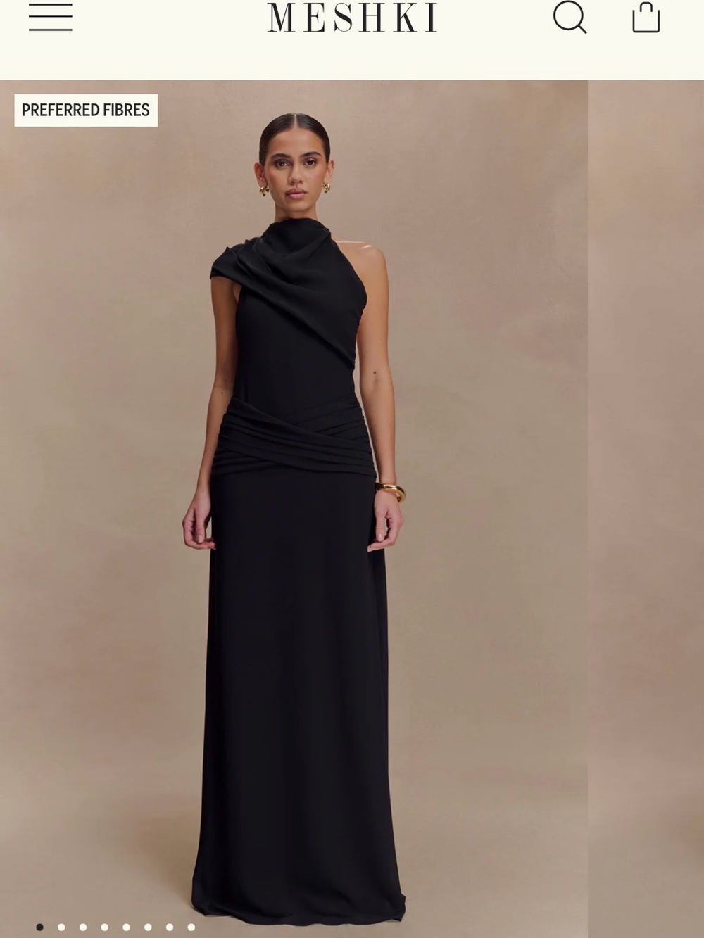 Meshki Analia Chiffon Maxi Dress